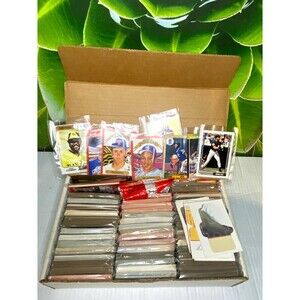 Huge Baseball Card Lot (approx. 950+Cards),Late 80s - Early 90s Errors Included